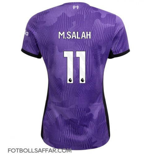 Liverpool Mohamed Salah #11 Tredjeställ Dam 2023-24 Kortärmad